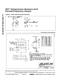 浏览型号MAX6576的Datasheet PDF文件第8页