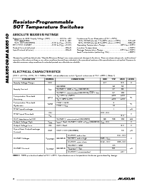 浏览型号MAX6509-MAX6510的Datasheet PDF文件第2页