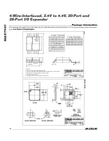 浏览型号MAX7301AAX的Datasheet PDF文件第16页