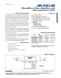 浏览型号MAX9503METE的Datasheet PDF文件第1页