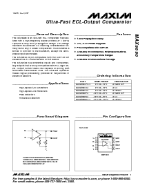 浏览型号MAX9690CSA的Datasheet PDF文件第1页