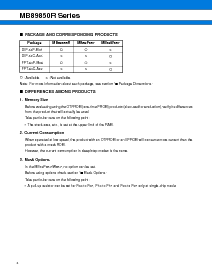 浏览型号MB89P857的Datasheet PDF文件第4页