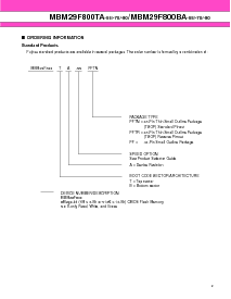 浏览型号MBM29F800BA-90PFTN的Datasheet PDF文件第9页