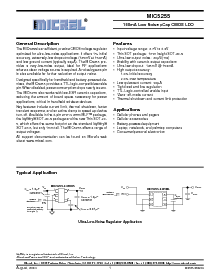浏览型号MIC5255-2.5YM5的Datasheet PDF文件第1页