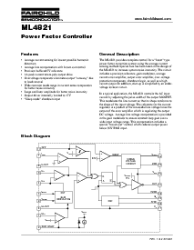 浏览型号ML4821CP的Datasheet PDF文件第1页