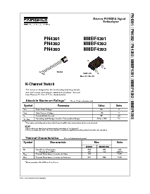 浏览型号MMBF4392的Datasheet PDF文件第1页