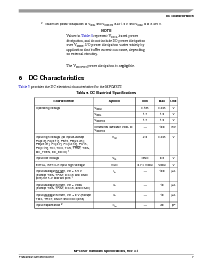 浏览型号MPC852TVR50的Datasheet PDF文件第7页