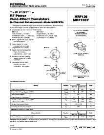 浏览型号MRF136的Datasheet PDF文件第1页