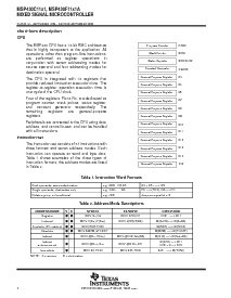 浏览型号MSP430F1111AIRGE的Datasheet PDF文件第4页