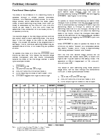 浏览型号MT88V32AP的Datasheet PDF文件第3页