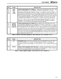 浏览型号MT8979AC的Datasheet PDF文件第13页