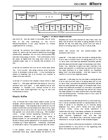 浏览型号MT8979AE的Datasheet PDF文件第7页