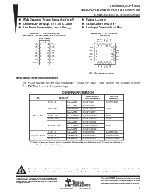 浏览型号SN74HC32NE4的Datasheet PDF文件第1页