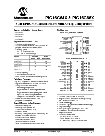 浏览型号PIC16C662-10E/JW的Datasheet PDF文件第1页