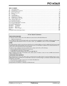 浏览型号PIC16LC622-20I/JW的Datasheet PDF文件第3页