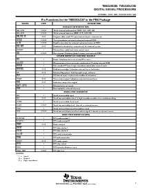 浏览型号TMS320C50PQ的Datasheet PDF文件第7页