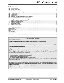 浏览型号PIC16C771-20/P的Datasheet PDF文件第3页