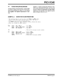 浏览型号PIC17CR43T-08/L的Datasheet PDF文件第27页