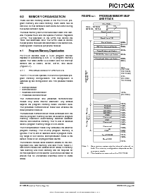 浏览型号PIC17CR43T-08/L的Datasheet PDF文件第29页