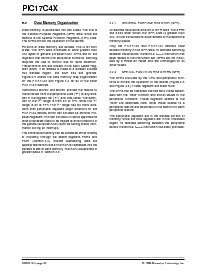 浏览型号PIC17CR43T-08/L的Datasheet PDF文件第32页