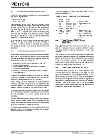 浏览型号PIC17CR43T-08/L的Datasheet PDF文件第40页