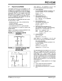 浏览型号PIC17CR43T-08/L的Datasheet PDF文件第41页