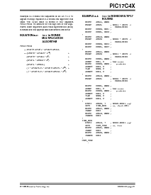 浏览型号PIC17CR43T-08/L的Datasheet PDF文件第51页