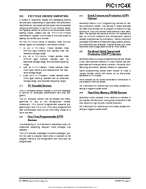 浏览型号PIC17CR43T-16/JW的Datasheet PDF文件第7页