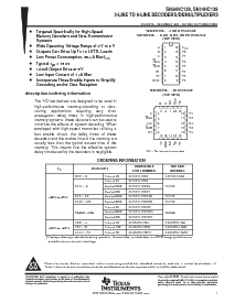 浏览型号SN74HC138N3的Datasheet PDF文件第1页