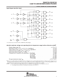 浏览型号SN74HC138N3的Datasheet PDF文件第3页