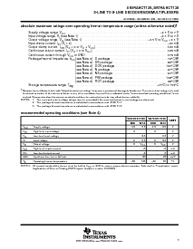 浏览型号SN74AHCT138PW的Datasheet PDF文件第3页