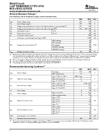 浏览型号SN74LVC16373A的Datasheet PDF文件第4页