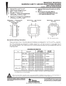 浏览型号SN74LVC257ADBR的Datasheet PDF文件第1页