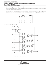 浏览型号SN74LVC257ADBR的Datasheet PDF文件第2页