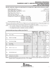 浏览型号SN74LVC257ADBR的Datasheet PDF文件第3页