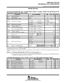 浏览型号SN75176BD的Datasheet PDF文件第5页