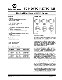 浏览型号TC1427COA的Datasheet PDF文件第1页