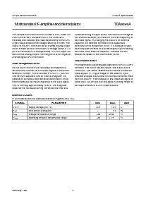 浏览型号TDA8349A的Datasheet PDF文件第6页