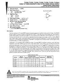 浏览型号TLC082CDR的Datasheet PDF文件第1页