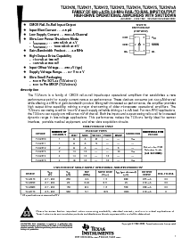 浏览型号TLV2470CDBVR的Datasheet PDF文件第1页