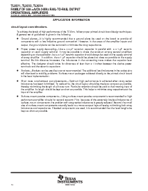 浏览型号TLV272CDGK的Datasheet PDF文件第14页