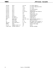 浏览型号UPD753036GK的Datasheet PDF文件第6页