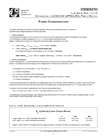 浏览型号ICS853210AYT的Datasheet PDF文件第11页