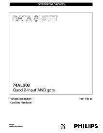浏览型号74ALS08DB的Datasheet PDF文件第1页
