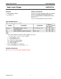 浏览型号74HCT32DB的Datasheet PDF文件第2页