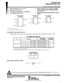 浏览型号SN74AHC1G04DBVR的Datasheet PDF文件第1页