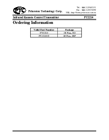 浏览型号PT2210的Datasheet PDF文件第4页