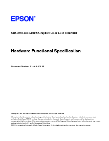 浏览型号S1D13503的Datasheet PDF文件第9页
