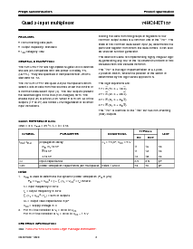 浏览型号74HCT157D的Datasheet PDF文件第2页