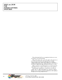 浏览型号2525的Datasheet PDF文件第12页